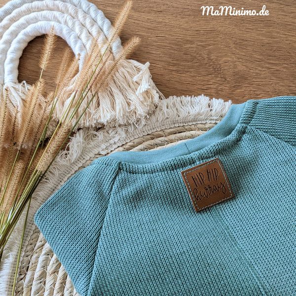 Sweater „Strick staubgrün“ - Größe 98/104